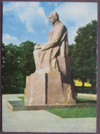 Delcampe - Riga - Tautas Dzejnieka Raina Piemineklis Komunaru Laukuma / Rainis Denkmal - Lettland