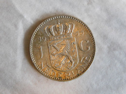 PAYS BAS 1 Gulden 1955 ARGENT SILVER - 1 Florín Holandés (Gulden)