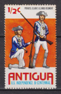 1976 Antigua & Barbuda, Mi:AG 417, Sn:AG 423, Yt:AG 415,  Privates, Clark's Illinois Regiment, - 1960-1981 Autonomia Interna