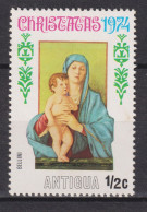 1974 Antigua & Barbuda, Mi:AG 346, Sn:AG 353, Yt:AG 348,  By Giovanni Bellini,Christmas 1974: "Madonna And Child" - 1960-1981 Interne Autonomie