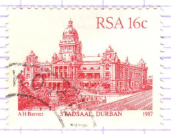 RSA+ Südafrika 1987 Mi 705 Durban - Usati