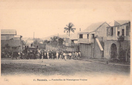 NOUVELLE CALEDONIE - NOUMEA - Funérailles De Monseigneur Fraysse - Carte Postale Ancienne - Nouvelle Calédonie