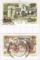 RSA+ Südafrika 1987 Mi 710 712 Paarl - Used Stamps