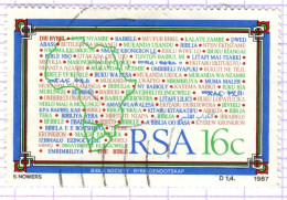 RSA+ Südafrika 1987 Mi 716 Bibelgesellschaft - Oblitérés