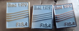 World Rowing  Championship Bled 1979 FISA SLOVENIA Ex Yugoslavia Pins - Roeisport