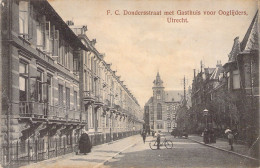 PAYS BAS - UTRECHT - FC Dondersstraat Met Gasthuis Voor Ooglijders - Carte Postale Ancienne - Altri & Non Classificati