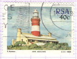 RSA+ Südafrika 1988 Mi 741 Leuchtturm - Usati