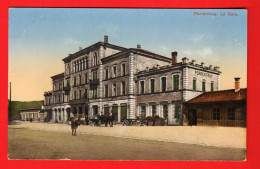 KAS-20  Porrentruy La Gare Attelages  Cachet Militaire, Circulé Vers Ste-Ursanne. - Porrentruy