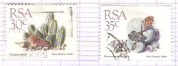 RSA+ Südafrika 1988 Mi 751-52 Sukkulenten - Oblitérés