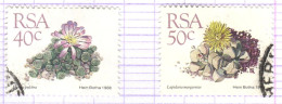 RSA+ Südafrika 1988 Mi 753-54 Sukkulenten - Used Stamps