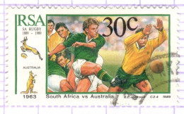 RSA+ Südafrika 1989 Mi 776 Rugby - Usados