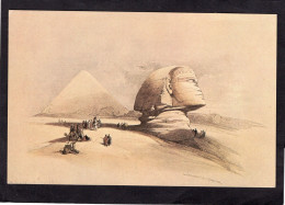 CPM Reproduction - SIDE VIEW OF THE GREAT SPHINX - Lithograph By David Roberts - Sphynx