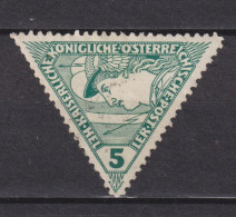 1916 Österreich, Mi:AT 218, Sn:AT QE2, Yt:AT J26, Mercurius, Zeitungsmarke - Dagbladen