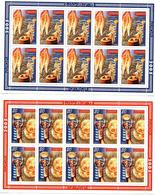 Georgia  2005 . EUROPA  CEPT  2 Sheetlets, Each Of 10 Stamps. Michel # 480-81 KB - Georgia