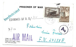 Feldpost Kriegsgefangenenpost Canada Front 1944 - Feldpost World War II