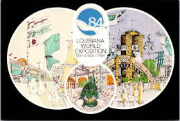 Louisiana New Orleans Louisiana World Expo 84 Entrance And Looking Down Canal Street - New Orleans