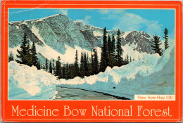 Montana Medicine Bow National Forest Snowy Range From Highway 130 1994 - Autres & Non Classés