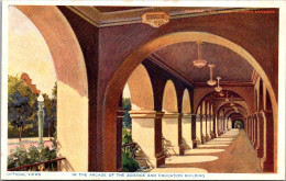 California San Diego 1915 Panama-California Expo The Arcade Of The Science And Education Building - San Diego