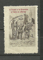 ITALIENISCH TRIPOLITANIA Tripoli A Tripoli E In Cirenaica L`Italia Si Afferina Vignette MNH - Tripolitania