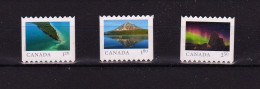 2018 Canada From Far And Wide Scenic Photography Set Of 3 Stamps From Booklet MNH - Einzelmarken