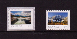 2020 Canada From Far And Wide Scenic Photography Set Of 2 Stamps From Roll MNH - Neufs