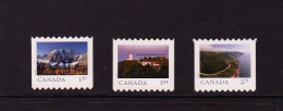 2020 Canada From Far And Wide Scenic Photography Set Of 3 From Booklet MNH - Francobolli (singoli)