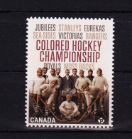 2020 Canada Black History Month Hockey Single Stamp From Booklet MNH - Einzelmarken