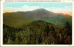 New York Adirondacks Whiteface Mountain In The Wilmington 1938 Curteich - Adirondack