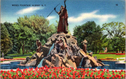 New York Albany The Moses Fountain 1940 - Albany