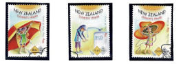 New Zealand 2015 Health Stamps Set Of 3 Used - Gebraucht