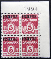 Denmark 1967  Minr.25 II    MNH (** )( Lot  KS 4 ) - Paquetes Postales