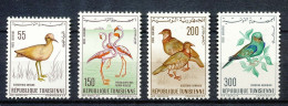 Tunisia 1966 MiNr. 655 - 658   Tunesien Birds - II   4v MLH* 25,00 € - Flamingo