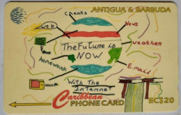 Antigua And Barbuda EC$20 177CATC "  My Vision Of Unternet - Future Is Now " - Antigua U. Barbuda