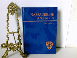 Nassauische Annalen 2015 Band 126 Jahrbuch Des Vereins Für Nass. Altertumskunde Und Geschichtsforschung - Hesse