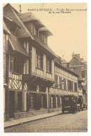 14/ CPA - Pont L'Eveque - Vieille Maison Normande De La Rue Thouret - Pont-l'Evèque