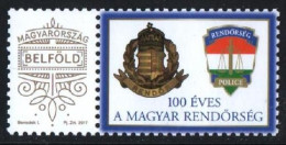 Hungary 2020. 100 Years Of The Hungarian Police Force. MNH - Nuevos