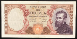 10000 Lire Michelangelo 08 06 1970   LOTTO 4447 - 10000 Liras