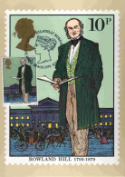 CPJ GB 1979 Célébrités Rowland Hill 1795 1879 - Rowland Hill