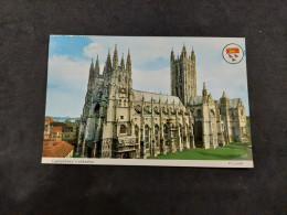 Cartolina 1974 Canterbury. La Cattedrale.  Condizioni Eccellenti. Viaggiata - Canterbury