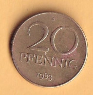 Germany  - 1983 - 20 Pfennig.. - KM11 - 20 Pfennig