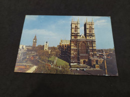 Cartolina 1967 Londra. Westminster Abbey.  Condizioni Eccellenti. Viaggiata - Westminster Abbey