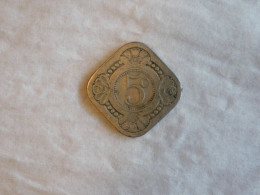 PAYS BAS 5 Cents 1914 Centime Nederland - 5 Cent