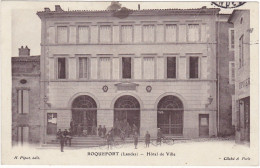 CPA: ROQUEFORT : Hôtel De Ville  Carte Animée  Voyagée 09 - Roquefort