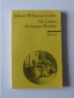 Goethe. Die Leiden Des Jungen Werther. Reclam 67 [2] Livre D'occasion / Second Hand Book - Auteurs All.