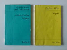 Adalbert Stifter. Brigitta. Buch + Erläuterungen Und Dokumente. Reclam 3911 & 8109. Second Hand. D'occasion - Duitse Auteurs