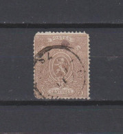N°25a TIMBRE BELGIQUE OBLITERE DE 1866    Cote : 100 € - 1866-1867 Coat Of Arms
