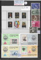 ARGENTINA **1950/1980, 1 Serie Completa + 7 BLOCCHI FOGLIETTO. Soggetti Vari - Verzamelingen & Reeksen