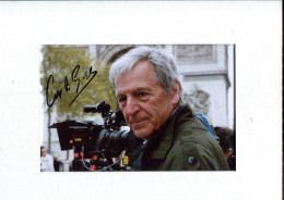 COSTA GAVRAS (réalisateur) - Signature Autographe Sur Photo - Handtekening