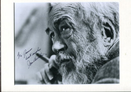 JOHN HUSTON (réalisateur) - Signature Autographe Sur Photo - Handtekening