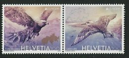 SUIZA/ HELVETIA / SWITZERLAND/ SCHWEIZ - EUROPA 2019 -NATIONAL BIRDS.-"AVES - BIRDS - VÖGEL -OISEAUX"- SERIE De 2 TIMBRE - 2019